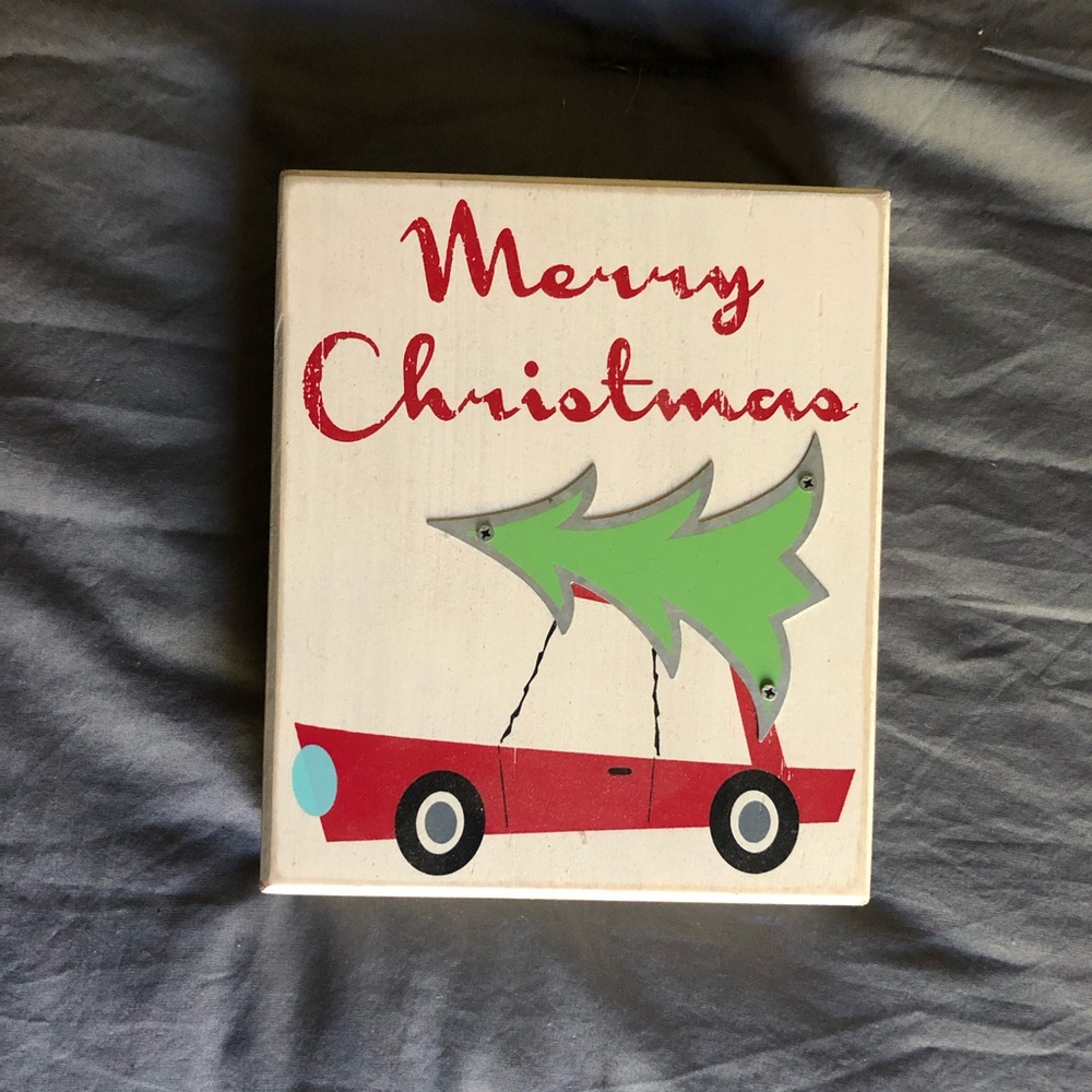 Wood Christmas Decor